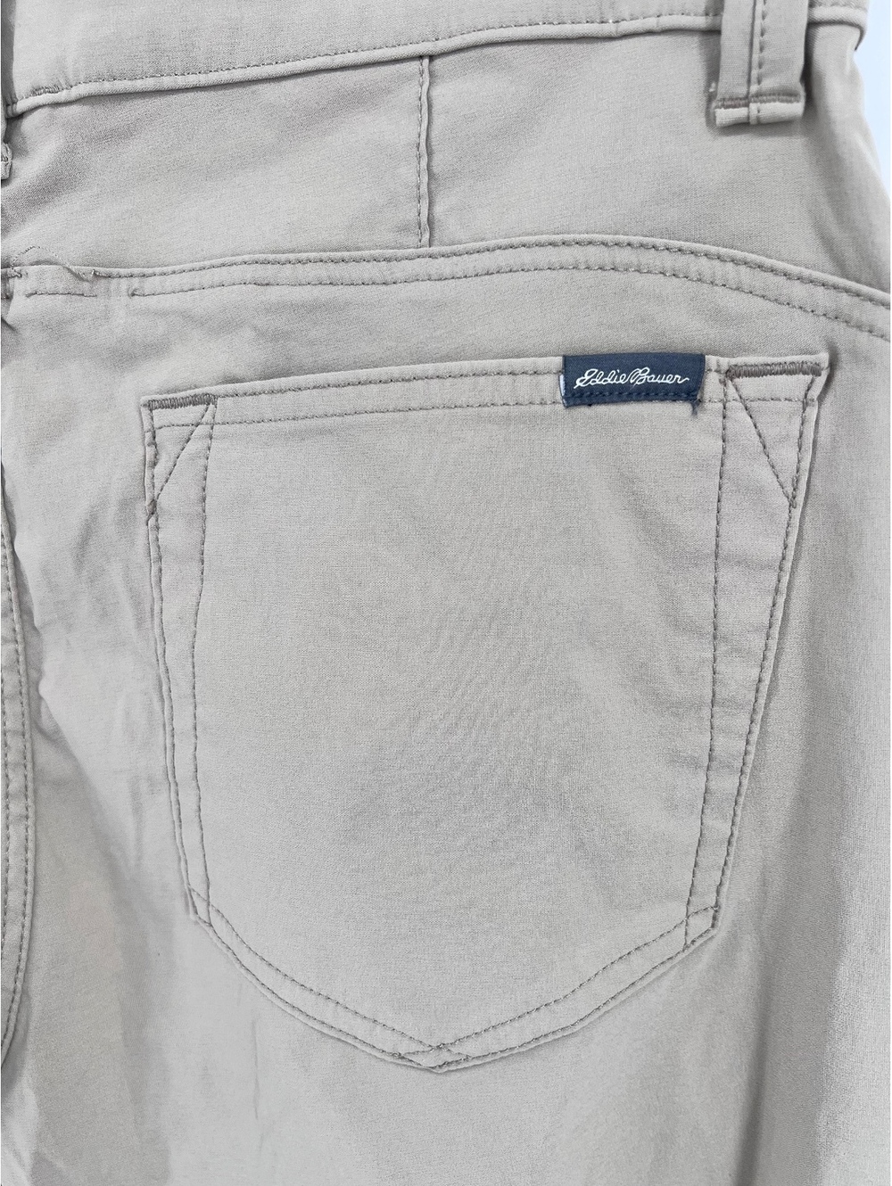 Eddie Bauer Travex Mens Horizon Pants 33x34 Beige Tan Nylon Spandex Stretch - Picture 3 of 6